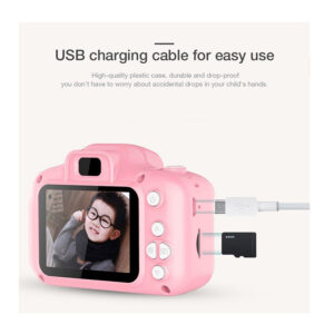Παιδική Ψηφιακή Φωτογραφική Μηχανή Χρώματος Ροζ SPM 5908222214111-Pink - Image 3