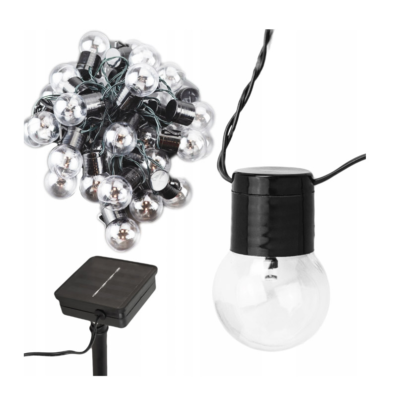 Ηλιακή Γιρλάντα με 10 Λαμπτήρες G40 3.5 m SPM 5908222224196 Ηλιακή Γιρλάντα με 10 Λαμπτήρες G40 3.5 m SPM 5908222224196