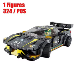 Εκπαιδευτικό Σετ Κατασκευής  Αυτοκινήτου για Παιδιά 6+ 324 Τεμάχια Μαύρο 5908222242145 SPM - Image 2