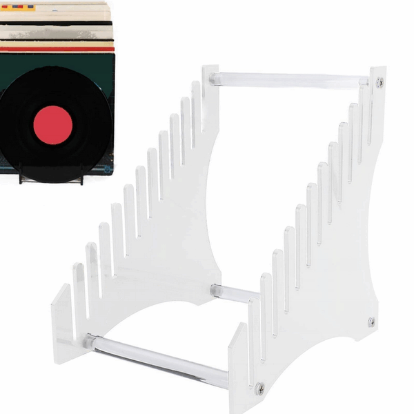 SPM Διαφανής Βάση Βινυλίων για 12 Δίσκους 5908222246419