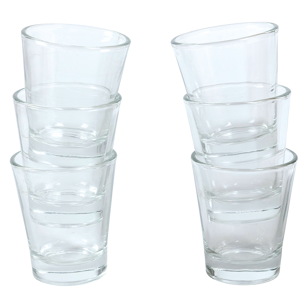 Galileo Σετ 6 ποτηράκια καφέ 90 ml από γυαλί Espressino 5910644 Galileo Σετ 6 ποτηράκια καφέ 90 ml από γυαλί Espressino 5910644