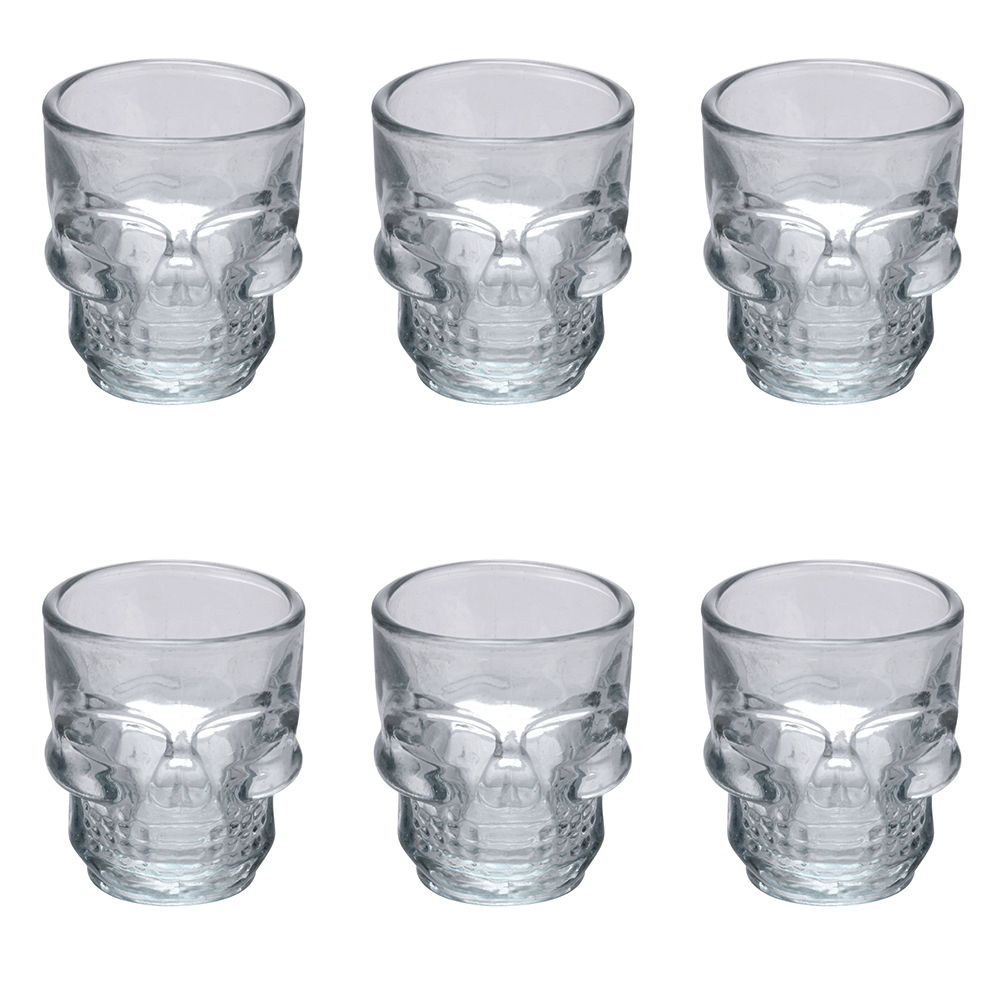 Villa d'Este Home Σετ 6 Λικέρ 50 ml σε Γυάλινα Μπουκάλια Glace Skull 5913489 Villa d'Este Home Σετ 6 Λικέρ 50 ml σε Γυάλινα Μπουκάλια Glace Skull 5913489