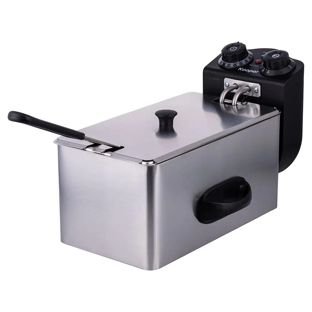 Kooper Φριτέζα Λαδιού 3L από Ανοξείδωτο Ατσάλι Kooper Φριτέζα Λαδιού 3L από Ανοξείδωτο Ατσάλι