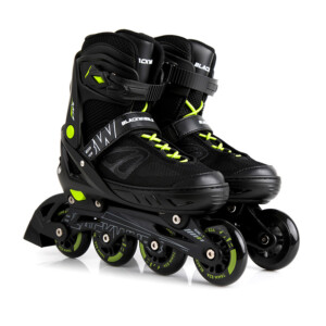 Αυξομειούμενα Inline Rollers Χρώματος Πράσινο Sonic Blackwheels 5945757 - Image 5