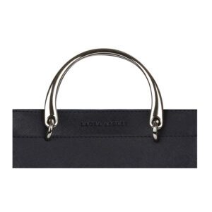 Γυναικεία Τσάντα Χειρός με Μεταλλικές Λαβές Χρώματος Navy Laura Ashley Norland 651LAS0935 - Image 4