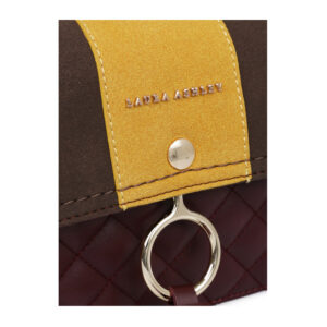 Γυναικεία Τσάντα Ώμου Χρώματος Μπορντό - Καφέ Laura Ashley Monza 651LAS1604 - Image 4