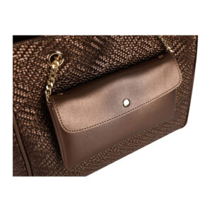 Γυναικεία Τσάντα Χειρός Χρώματος Copper Laura Ashley Relief 651LAS1724 - Image 3