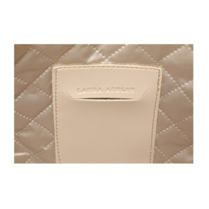 Γυναικεία Τσάντα Χειρός Χρώματος Μπεζ Laura Ashley Relief Quilted 651LAS1727 - Image 4