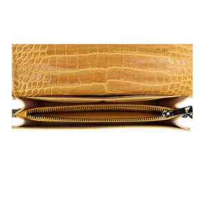 Γυναικεία Τσάντα Ώμου Χρώματος Κίτρινο Laura Ashley Dudley - Croco 651LAS1759 - Image 5