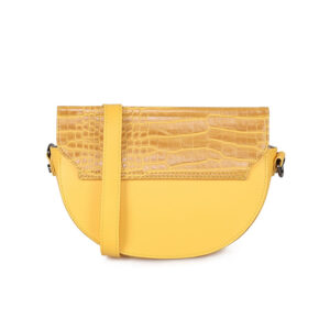 Γυναικεία Τσάντα Ώμου Χρώματος Κίτρινο Laura Ashley Tarlton - Croco 651LAS1765 - Image 2