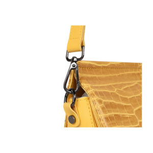 Γυναικεία Τσάντα Ώμου Χρώματος Κίτρινο Laura Ashley Tarlton - Croco 651LAS1765 - Image 5