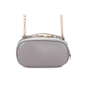 Γυναικεία Τσάντα Ώμου με Αλυσίδα Χρώματος Ασημί Laura Ashley Lyle 651LAS1827 - Image 2