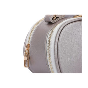 Γυναικεία Τσάντα Ώμου με Αλυσίδα Χρώματος Ασημί Laura Ashley Lyle 651LAS1827 - Image 5