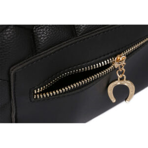 Γυναικεία Τσάντα Πλάτης Χρώματος Μαύρο Beverly Hills 711 657BHP0813 - Image 4