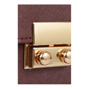 Γυναικεία Τσάντα Ώμου με Αλυσίδα Χρώματος Μπορντό Beverly Hills Polo Club 657BHP0856 - Image 5