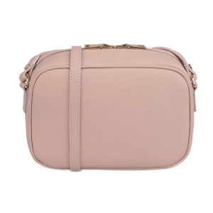 Δερμάτινη Γυναικεία Τσάντα Ώμου Χρώματος Ροζ Beverly Hills Polo Club 118 661BHP0150 - Image 3