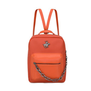 Γυναικεία Τσάντα Πλάτης Χρώματος Πορτοκαλί Beverly Hills Polo Club 668BHP0201