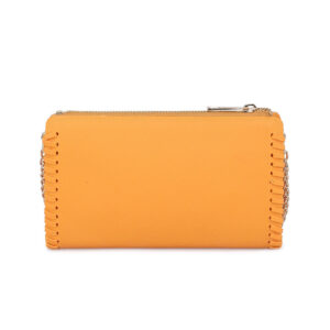 Γυναικείο Τσαντάκι Ώμου με Αλυσίδα Χρώματος Κίτρινο Beverly Hills Polo Club 668BHP0217 - Image 2