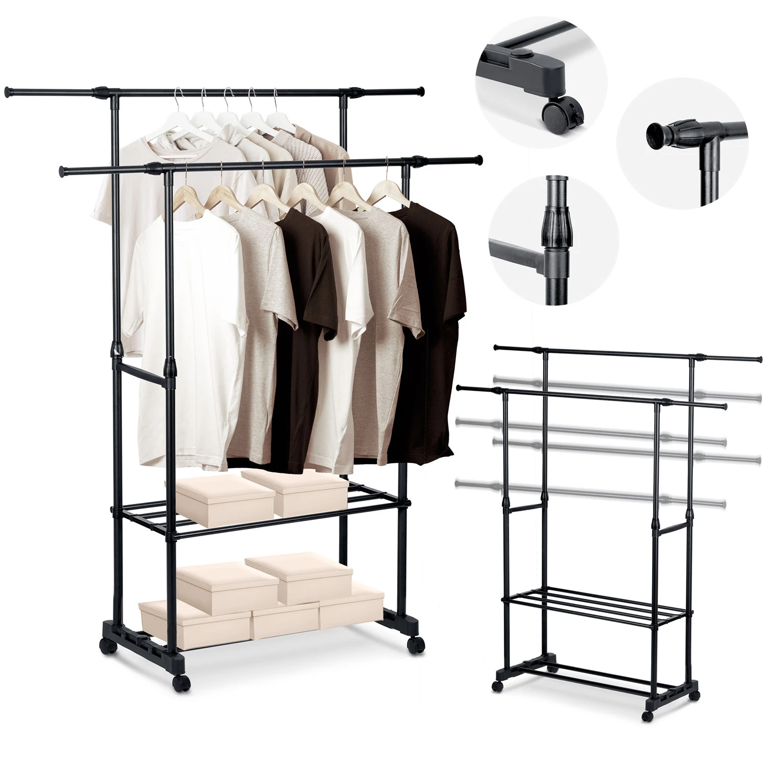 Massido Κρεμάστρα ρούχων 686200 μαύρη 686200 Massido Κρεμάστρα ρούχων 686200 μαύρη 686200