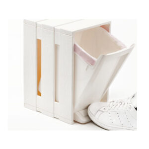 Πλαστικός Κάδος Απορριμμάτων 7 Lt Χρώματος Λευκό Bama 70121 - Image 2