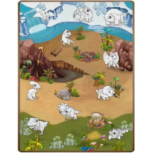 3 cm με Μαρκαδόρους Δεινόσαυροι 734402 Ricokids