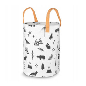 Παιδικό Βαμβακερό Καλάθι Αποθήκευσης Παιχνιδιών 35 x 60 cm Nukido 740224