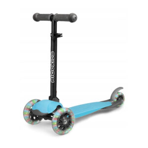 Παιδικό Πατίνι Τρίτροχο με LED Φώτα Χρώματος Μπλε Ricokids 765100 - Image 4