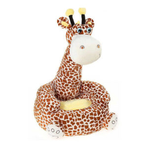 Παιδική Λούτρινη Πολυθρόνα Καμηλοπάρδαλη Χρώματος Καφέ Bakaji 8050534661385 - Image 4