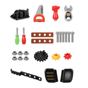 Παιδική Εργαλειοθήκη - Τσάντα Ώμου με 26 Εργαλεία Bakaji 8051739529517 - Image 3