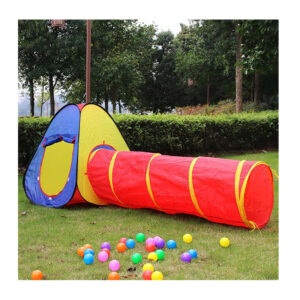 Σετ 2 Pop Up Παιδικές Σκηνές με Τούνελ Bakaji 8054143007916 - Image 2