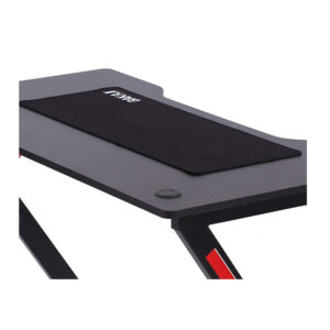 Μεταλλικό Γραφείο Gaming με Ξύλινη Επιφάνεια 120 x 60 x 73 cm Bakaji 8055205795376 - Image 2