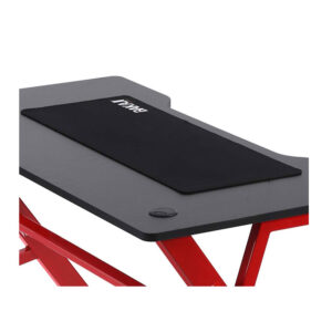 Μεταλλικό Γραφείο Gaming με Ξύλινη Επιφάνεια 120 x 60 x 73 cm Bakaji 8055205795390 - Image 2