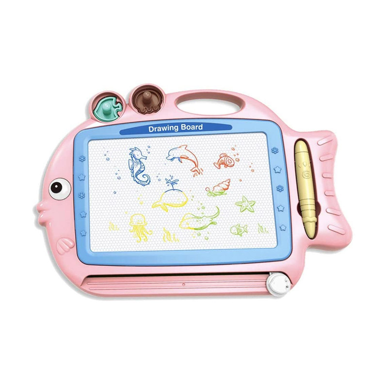 Μαγνητικός Πίνακας Ζωγραφικής 42.5 x 30 cm Χρώματος Ροζ Bakaji 8057711880225 Μαγνητικός Πίνακας Ζωγραφικής 42.5 x 30 cm Χρώματος Ροζ Bakaji 8057711880225