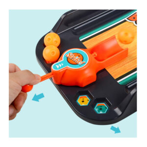 Επιτραπέζιο Παιχνίδι Mini Bowling Strike με 3 Μπάλες Bakaji 8057711880294 - Image 2