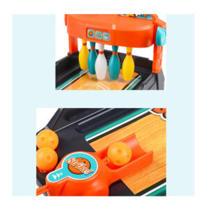 Επιτραπέζιο Παιχνίδι Mini Bowling Strike με 3 Μπάλες Bakaji 8057711880294 - Image 3