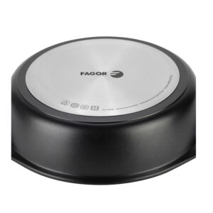 Αντικολλητική Ρηχή Κατσαρόλα από Χυτό Αλουμίνιο με Γυάλινο Καπάκι 4.6 Lt 28 cm Fagor Future 81PAFGFTA28 - Image 3