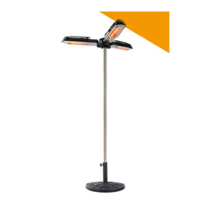 Ηλεκτρική Θερμάστρα Αλογόνου με 3 Πτυσσόμενους Λαμπτήρες 2000 W Outsunny 820-028 - Image 5