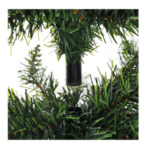 Χριστουγεννιάτικο Δέντρο 1.80 m Slimline Χρώματος Πράσινο HOMCOM 830-182 - Image 3