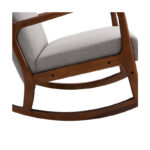 Ξύλινη Κουνιστή Πολυθρόνα 64 x 86 x 80 cm HOMCOM 833-861 - Image 4