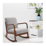 Ξύλινη Κουνιστή Πολυθρόνα 64 x 86 x 80 cm HOMCOM 833-861 - Image 5