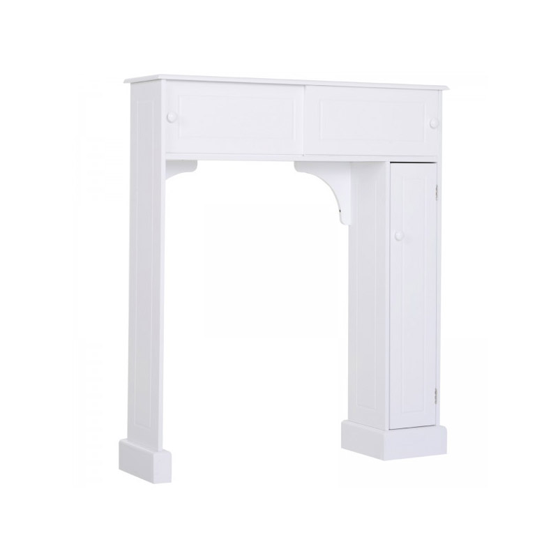 Ξύλινο Έπιπλο Μπάνιου 89 x 23 x 104 cm HOMCOM 834-201 Ξύλινο Έπιπλο Μπάνιου 89 x 23 x 104 cm HOMCOM 834-201