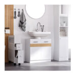 Ντουλάπι Νιπτήρα 60 x 30 x 60.5 cm Kleankin 834-337 - Image 4