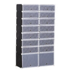 Stand Αποθήκευσης 32 Ζευγαριών Παπουτσιών 95 x 37 x 160 cm HOMCOM 837-017 - Image 5