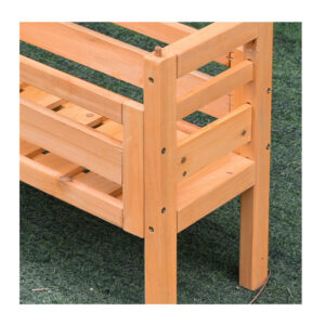 Ξύλινη Ζαρντινιέρα με 3 Θέσεις 50.8 x 22.8 x 40.6 cm Outsunny 845-351YL - Image 2