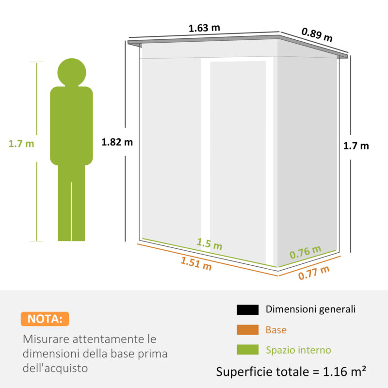 163x89x182 εκ.