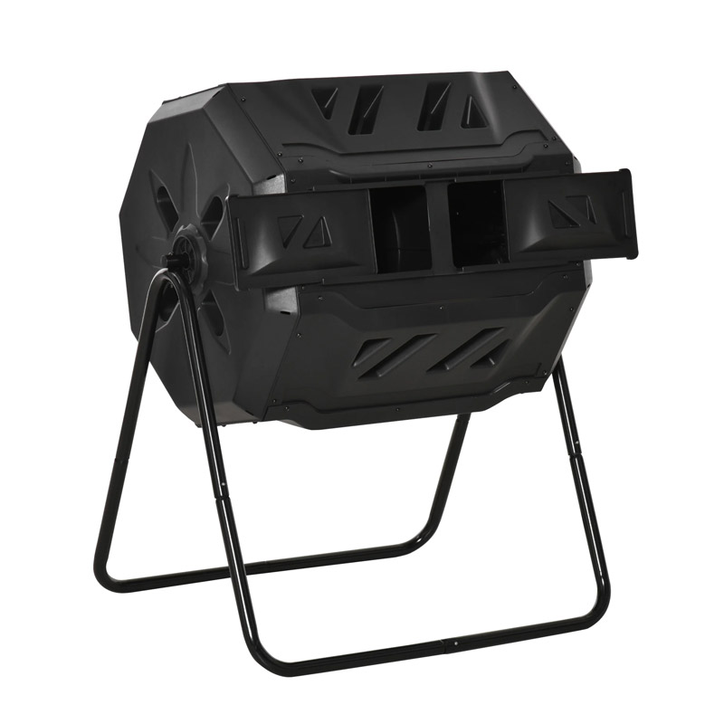 Κάδος Ταχείας Κομποστοποίησης 160 Lt 71 x 64 x 92 cm Outsunny 845-490 Κάδος Ταχείας Κομποστοποίησης 160 Lt 71 x 64 x 92 cm Outsunny 845-490