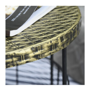 Σετ Βοηθητικά Μεταλλικά Τραπέζια 46 x 35.5 cm 2 τμχ Outsunny 84B-490 - Image 2