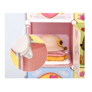 Σύστημα Αποθήκευσης - Ντουλάπα με 8 Κύβους 74 x 47 x 144 cm HOMCOM 850-171 - Image 2