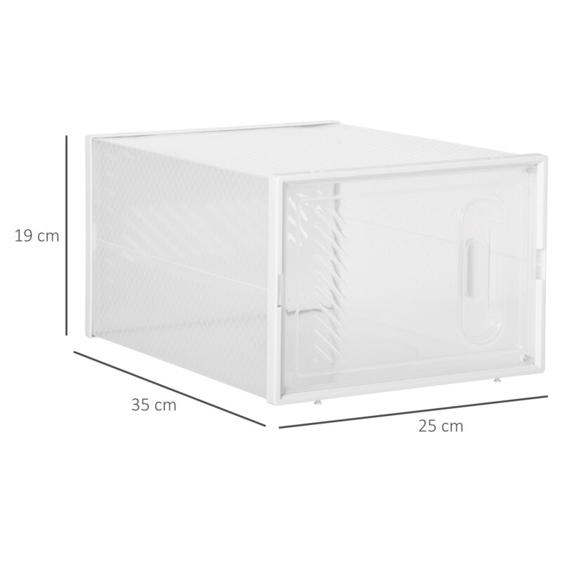 18 κουτιά 25x35x19 cm για παπούτσια max 43 EU