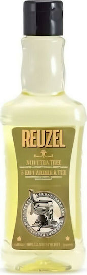 Reuzel 3in1 Tea Tree Αφρόλουτρο για Άνδρες για Μαλλιά & Σώμα 350ml 852968008976 Reuzel 3in1 Tea Tree Αφρόλουτρο για Άνδρες για Μαλλιά & Σώμα 350ml 852968008976